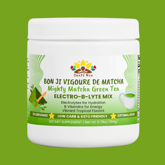 Bon Ji Vigoure de Matcha: Mighty Matcha Green Tea Electro-B-Lyte Mix